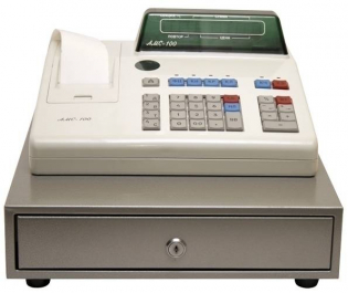 фото Кассовый аппарат ККМ АМС 100К (версия 01) с ящиком