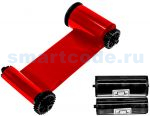 Красная лента с расходным чистящим роликом, на 3000 оттисков для принтера Advent SOLID 700 (ASOL7-R3000)